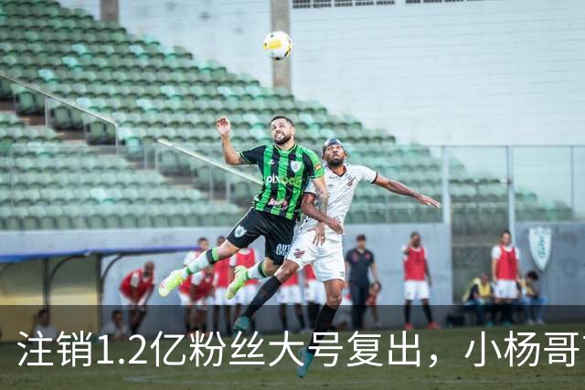 注销1.2亿粉丝大号复出，小杨哥首秀5分钟只有1700人看完